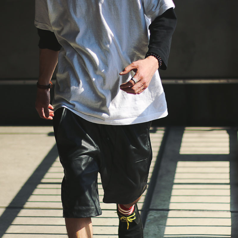 公式通販 ショートパンツ 本革 再入荷1番人気