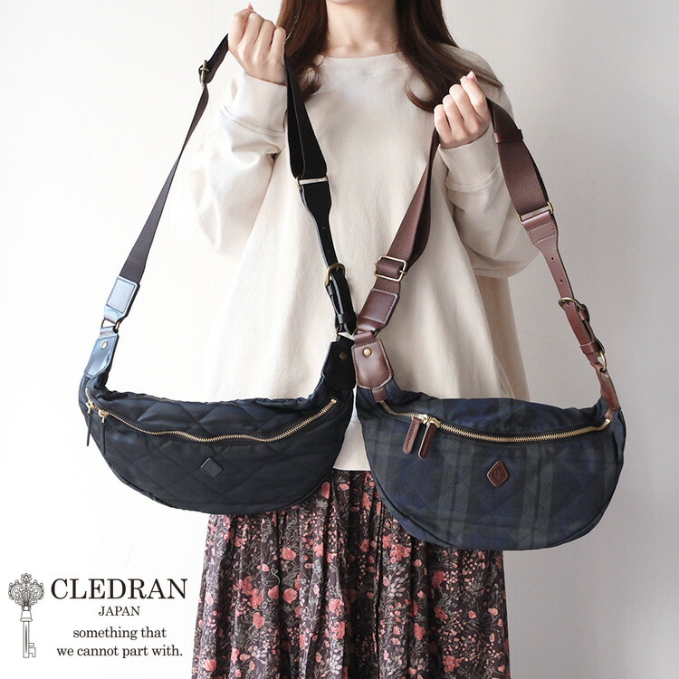クレドラン CLEDRAN クレドラン ROTA SERIES ROTA BODY BAG ロタ ボディバッグ CL-2146 ナイロン キルトティングショルダーバッグ キルティング ボディーバッグ ナイロン ショルダー バッグ ギフト プレゼント ランキング｜Chouquetteシュケットレディース服
