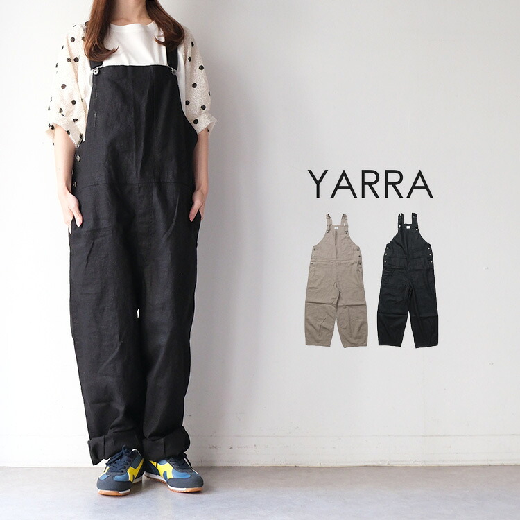 【LINE登録で500円オフクーポン】 YARRA ヤラ リネン オーバーオール 1615-215 【2026SS 春夏】 ギフト プレゼント ランキング