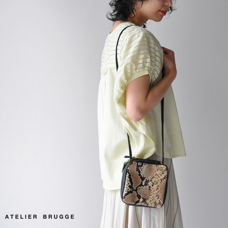 60 Off Atelier Brugge アトリエブルージュ 21ss 春夏 スクエアミニポーチ ショルダーバッグ Ak カバン バッグ ポシェット ポーチ 日本製30代 40代 大人 レディース ファッション 母の日 Chouquetteシュケットレディース服 公式 Pn Muaro Go Id