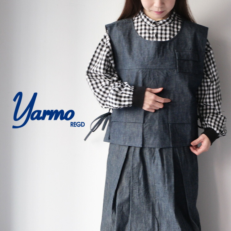 【LINE登録で500円オフクーポン】 YARMO / ヤーモ【2026SS 春夏】Utility Tabard ユーティリティ タバード YAR-26SS OP51 30代 40代 大人 女性 レディース カジュアル ファッション 母の日ギフト2026 プレゼント ランキング