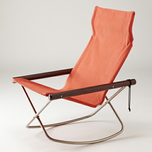 楽天市場】ニーチェアエックス ロッキング キャメル ダークブラウン NY