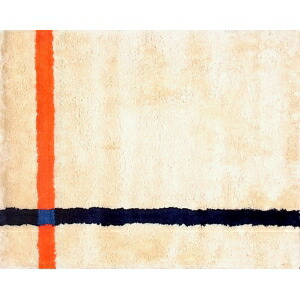 【大きさうつり変わり能力のある】【Mid-Century MODERN】\u003cbr /\u003eオーダーラグマット No43・真四角・ベージュ・1400x1800粍]