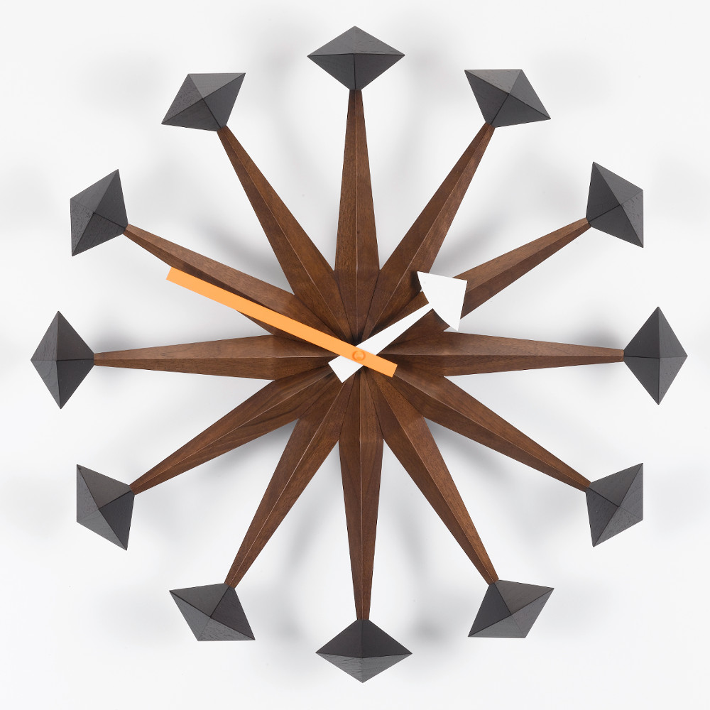 【貨物輸送無料】【定め事取りまわし店】【Vitra】ヴィトラ Polygon Clock 多辺形 時辰儀