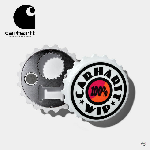 【楽天市場】carhartt WIP Bottle Cap Opener I033323 ボトルキャップオープナー 栓抜き ブランドロゴ ...