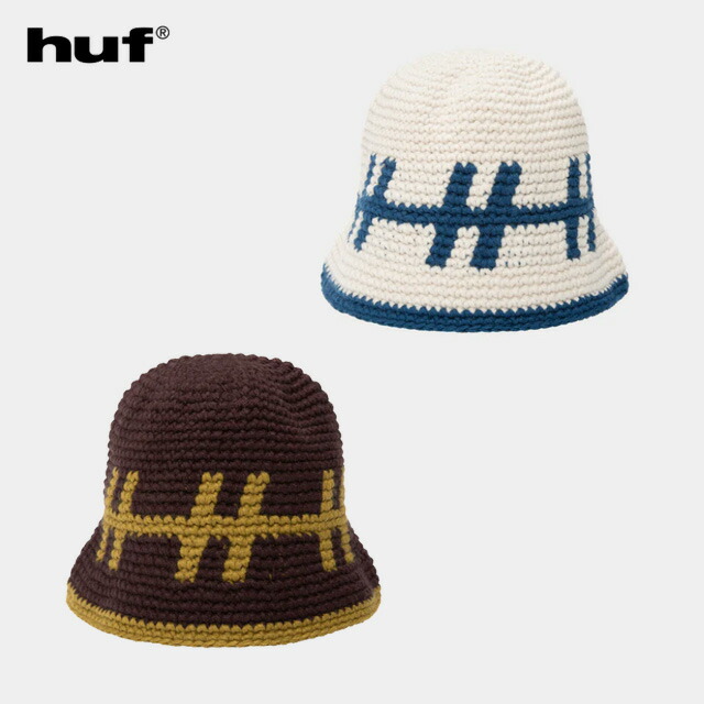 【新品未使用】HUF ハフINSTINCT BUCKET HAT バケハ HUF ハフBUCKET HAT バケハ バケットハット カーキ ユニセックス