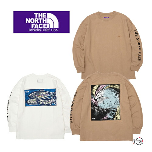 21fw The North Face Purple Label Nanamica ザ ノースフェイスパープルレーベル 8oz L S Graphic Tee Nt3158n 8オンスロングスリーブグラフィックt メンズ 長袖 オフホワイト コヨーテ ロンティー 正規販売店 Cdm Co Mz