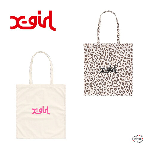 X Girl エックスガール Logo ロゴ Mills ミルズ Bag Tote