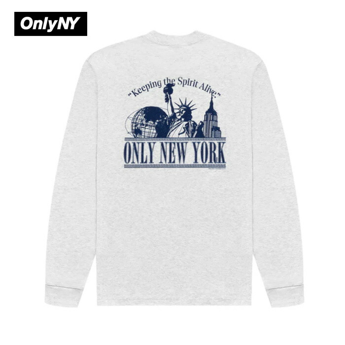 正規取扱店 OnlyNY Landmarks Long Sleeve Pocket T-Shirt ランドマークロングスリーブポケットTシャツ メンズ プリント ロンティー カジュアル ストリート ブランド オンリーニューヨーク 日本国内正規ディーラー