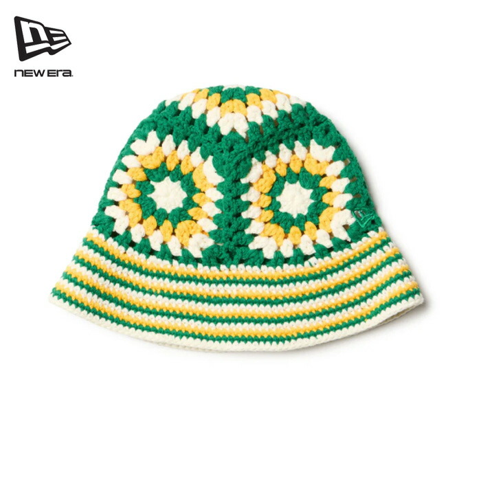 楽天市場】NEW ERA ニューエラ ハット 帽子 クロシェ ニットバケット
