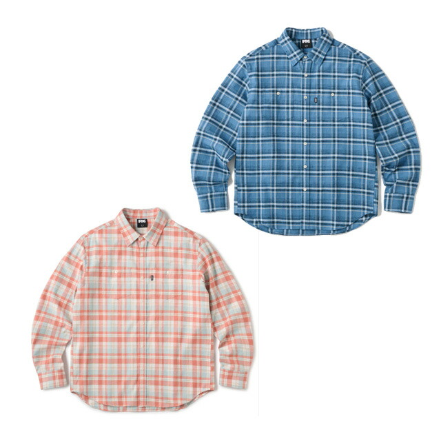 トップス SHOP FLAIRFTC HEAVY PLAID NEL SHIRT HEAVY PLAID NEL SHIRT | TIME 2 SHOCK