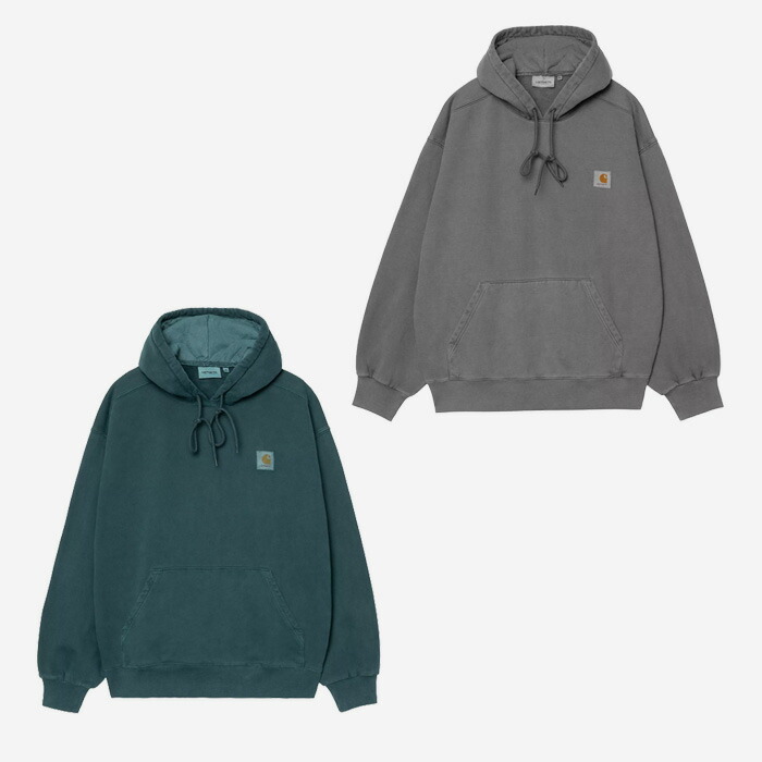 carhartt WIP HOODED VISTA SWEAT I029523-25F フーデッドビスタスウェットシャツ  フーディ パーカー 鉄道車両ハート型 ダブリューアイピー 定め事取りまわし店