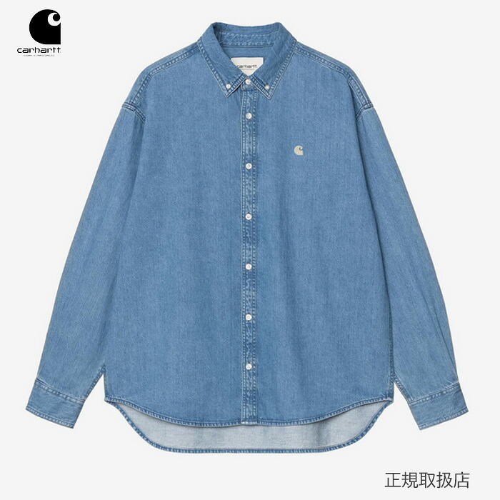 Carhartt WIP L/S Lucas Shirt I034525 カーハートWIP ルーカスシャツ 長袖 ワークシャツ メンズ CarharttWIP 正規取扱店