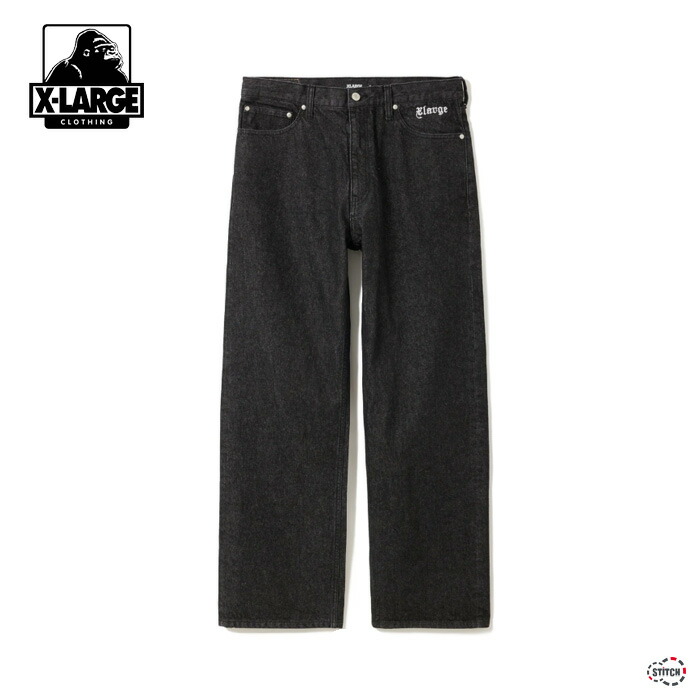 楽天市場】XLARGE 22SS WIDE DENIM PANTS size：36 エクストララージ