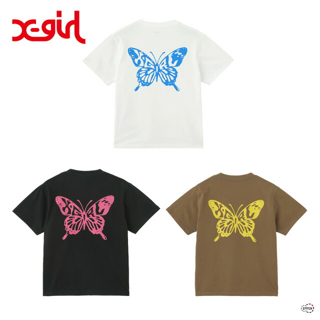 国内配送★X-girl★LEOPARD OVAL LOGO S/S BABY TEE LEOPARD OVAL LOGO S/S BABY TEE – calif（カリフ）公式サイト