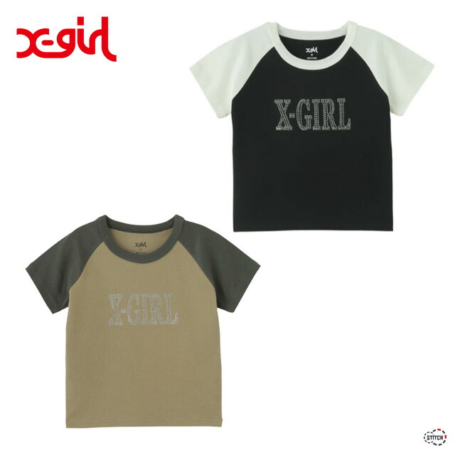 【X-girl】LEOPARD OVAL LOGO S/S BABY TEE 楽天市場】X-girl LEOPARD OVAL LOGO S/S BABY TEE 105251011013