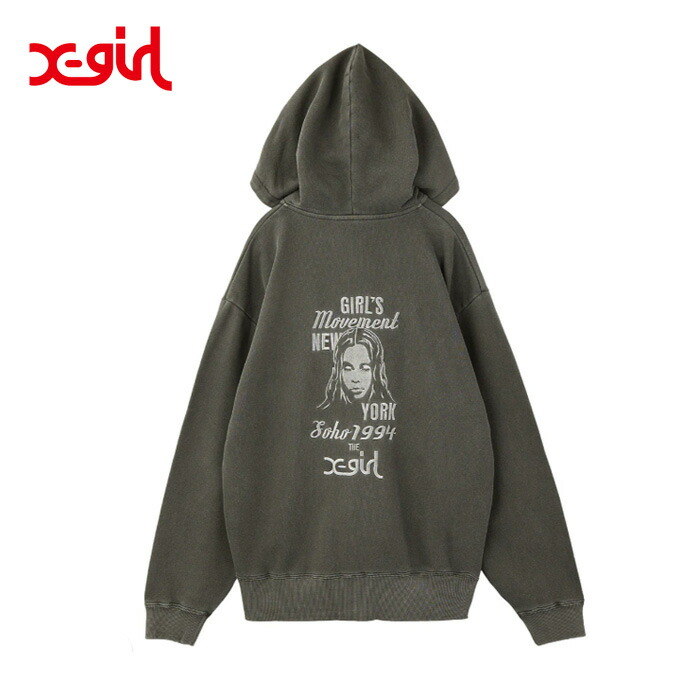 楽天市場】エックスガール X-girl トライバルハート ジップアップ