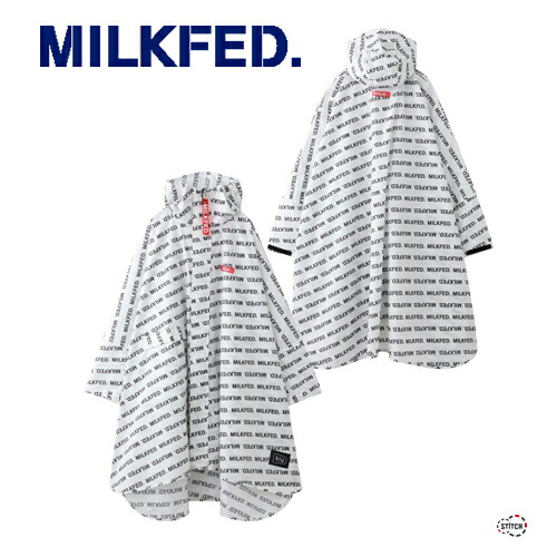 Milkfed X Kiu Rain Poncho ミルクフェド キウ レインポンチョ 雨具 レディース 白 コラボ コンパクトに収納可能 カッパ おしゃれ かわいい フェス 通学 通勤 正規取扱店 Psicologosancora Es