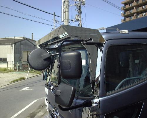 楽天市場】日野大型 グランドプロフィア 標準ルーフ用 キャブバック