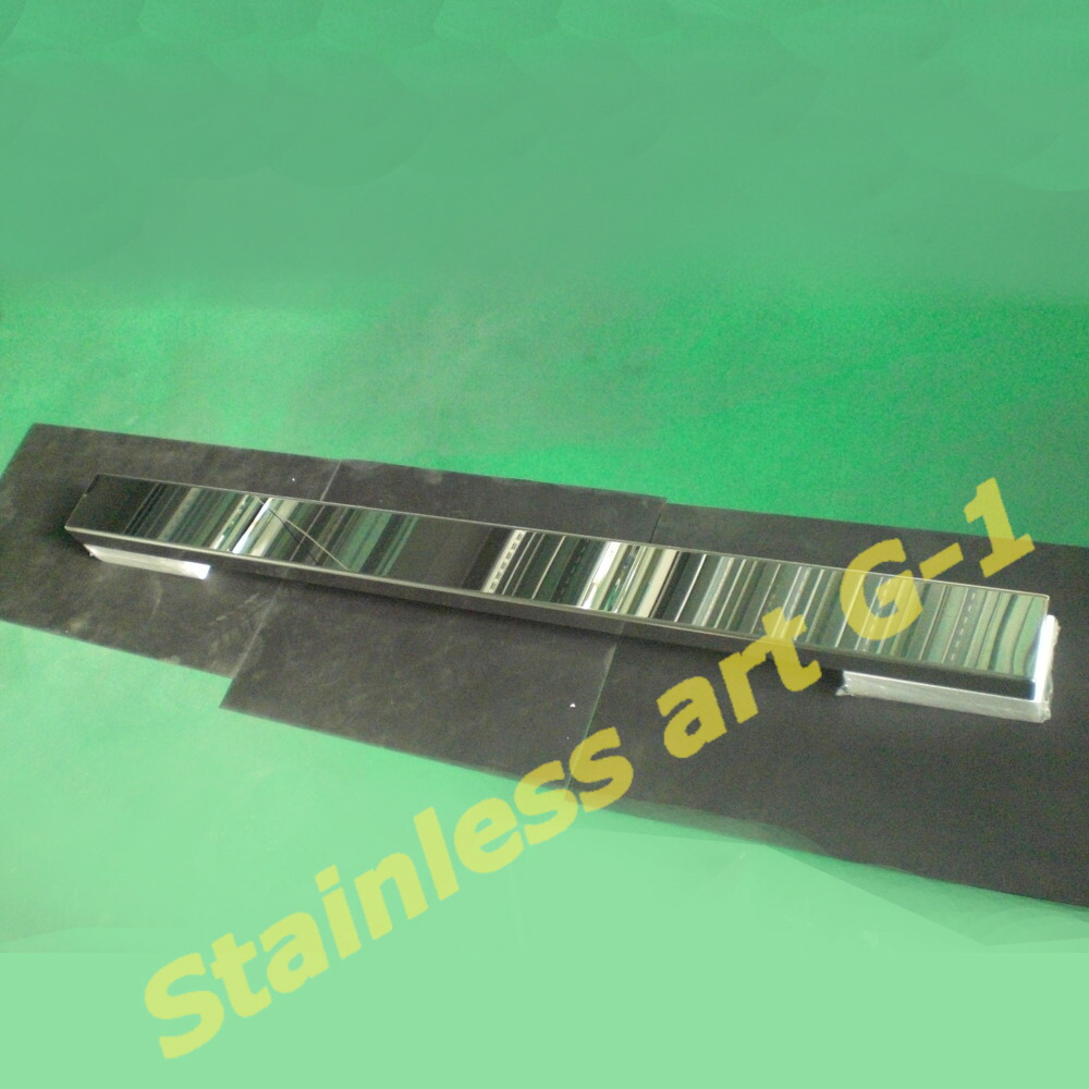 楽天市場 2t汎用 ノーマルリアバンパー 取付けステー付 鏡面 ステンレスアートg 1