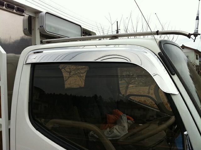 楽天市場】日野2t デュトロ フロントバイザー 標準巾 標準ルーフ(D2