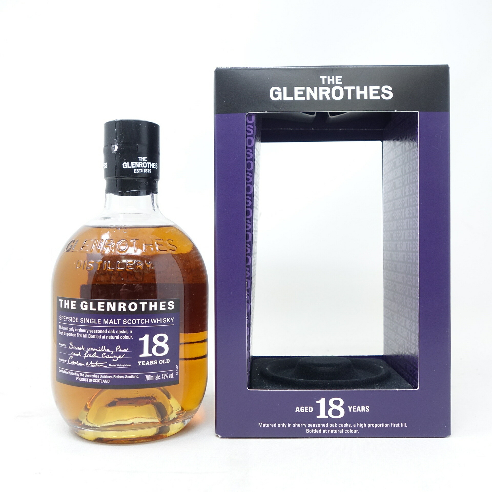 グレンロセス GLENROTHES 1879年 700ml 43% ウイスキー-