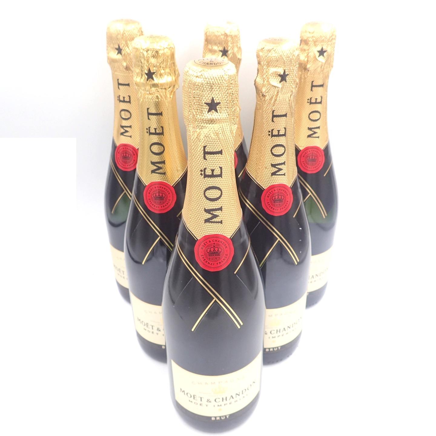 MOËT & CHANDON - モエ エ シャンドン 白 750ml 6本セット 同梱不可