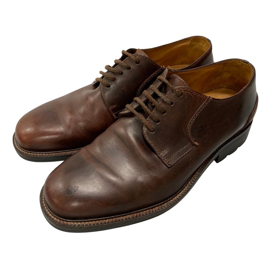 美品 ヤンコ パンチドキャップトゥ （24.5㌢） ライトブラウン YANKO YANKO/ヤンコ SIZE 7.5【パンチドキャップトゥ/黒】 | 高級中古