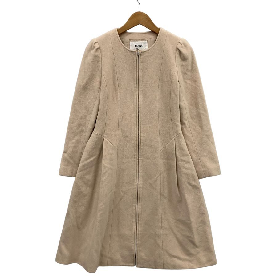 楽天市場】【ルネ】Rene ミンクファーポケット アンゴラ混 ノーカラー