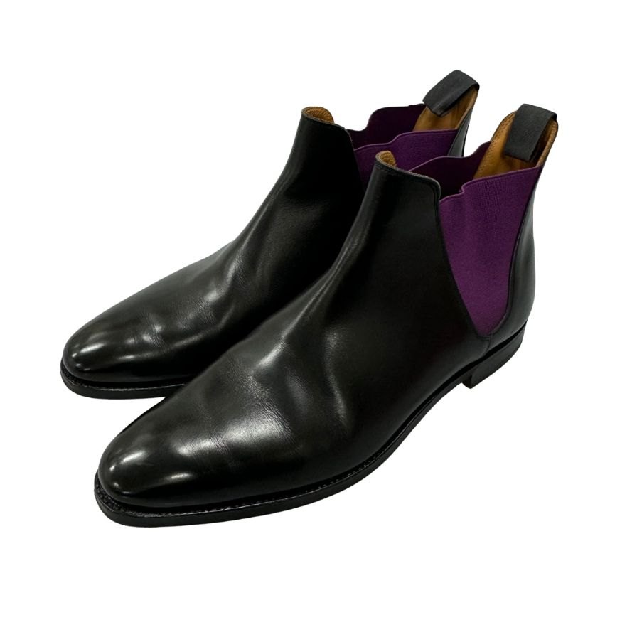 【値下げ中】CROCKETT&JONES CRANFORDサイドゴアブーツ 7E SALE】□未使用品□CROCKETT&JONES クロケットアンドジョーンズ