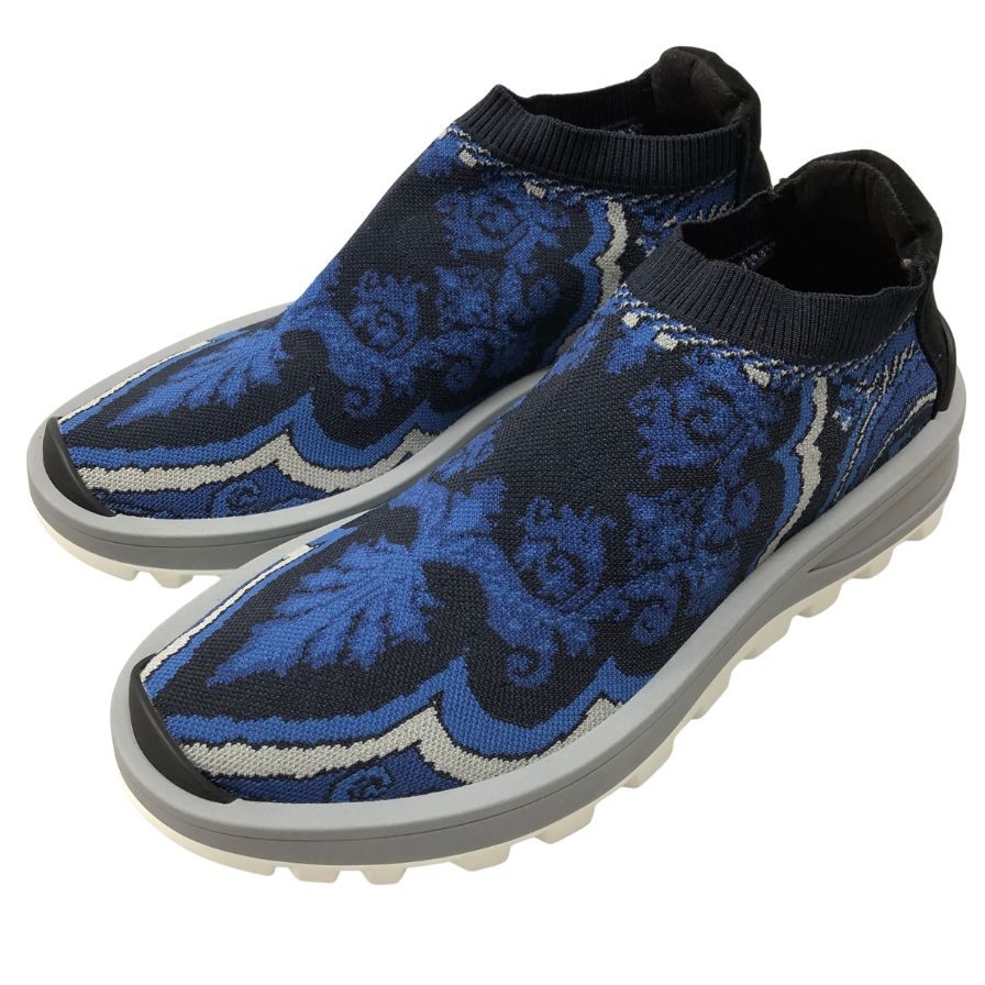 【ETRO】 ジャカードのエスパドリーユ/送料込 ETRO ジャカード デニムエスパドリーユ | ブルー | FARFETCH JP