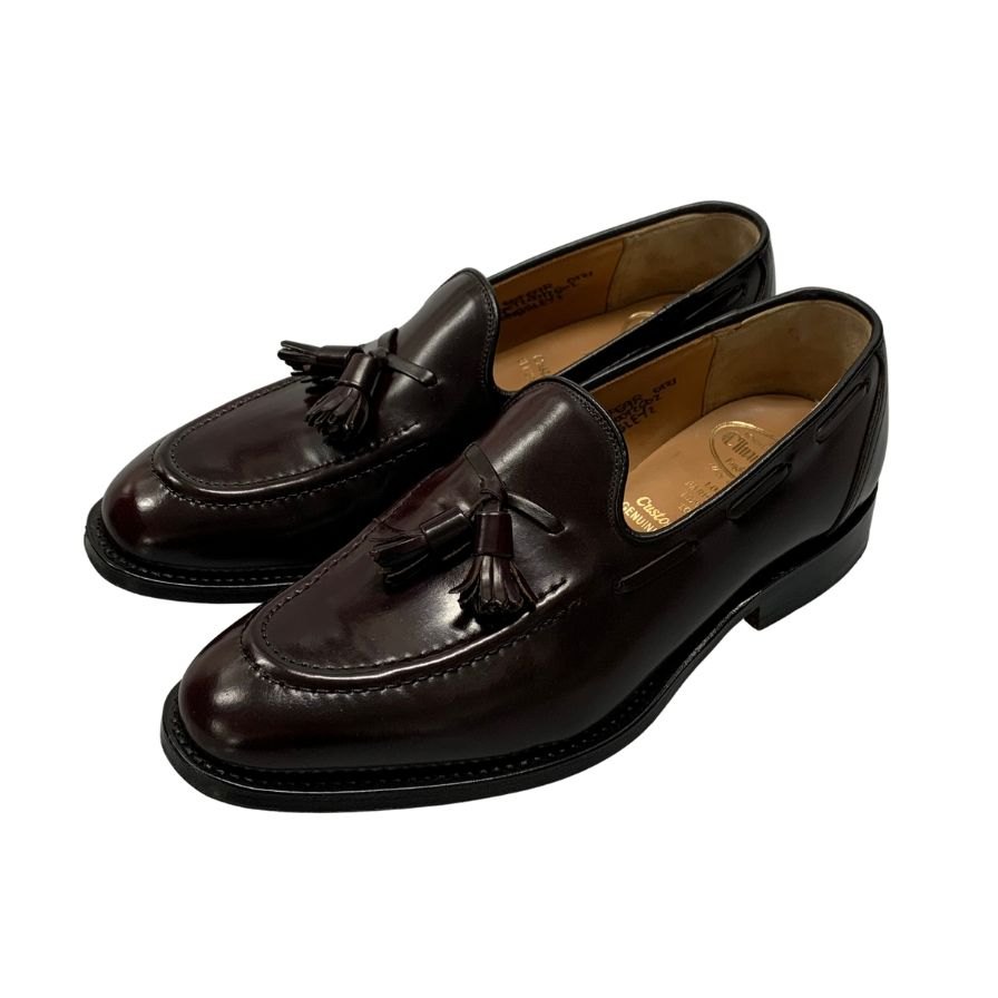 【美品】Church’s キーツ 65F コードバン タッセルローファー チャーチ KEATS II(キーツ2)タッセルローファー CRUP コードバン