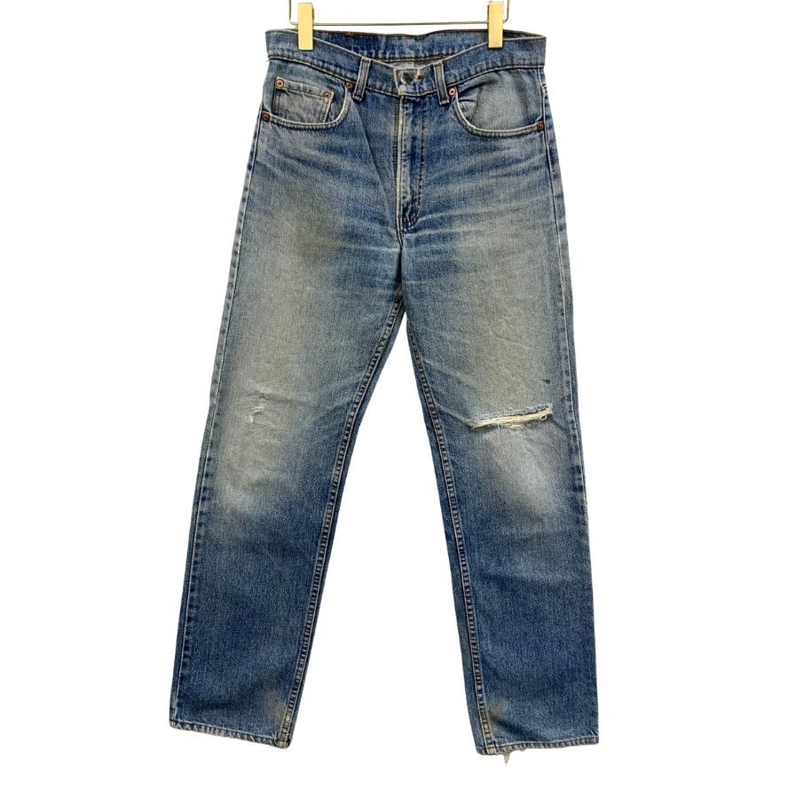 リーバイス デニム 505 90年代  USA製 ボタン裏532 インディゴ メンズ サイズ W32 L34 LEVI’S 【AFB48】【中古】