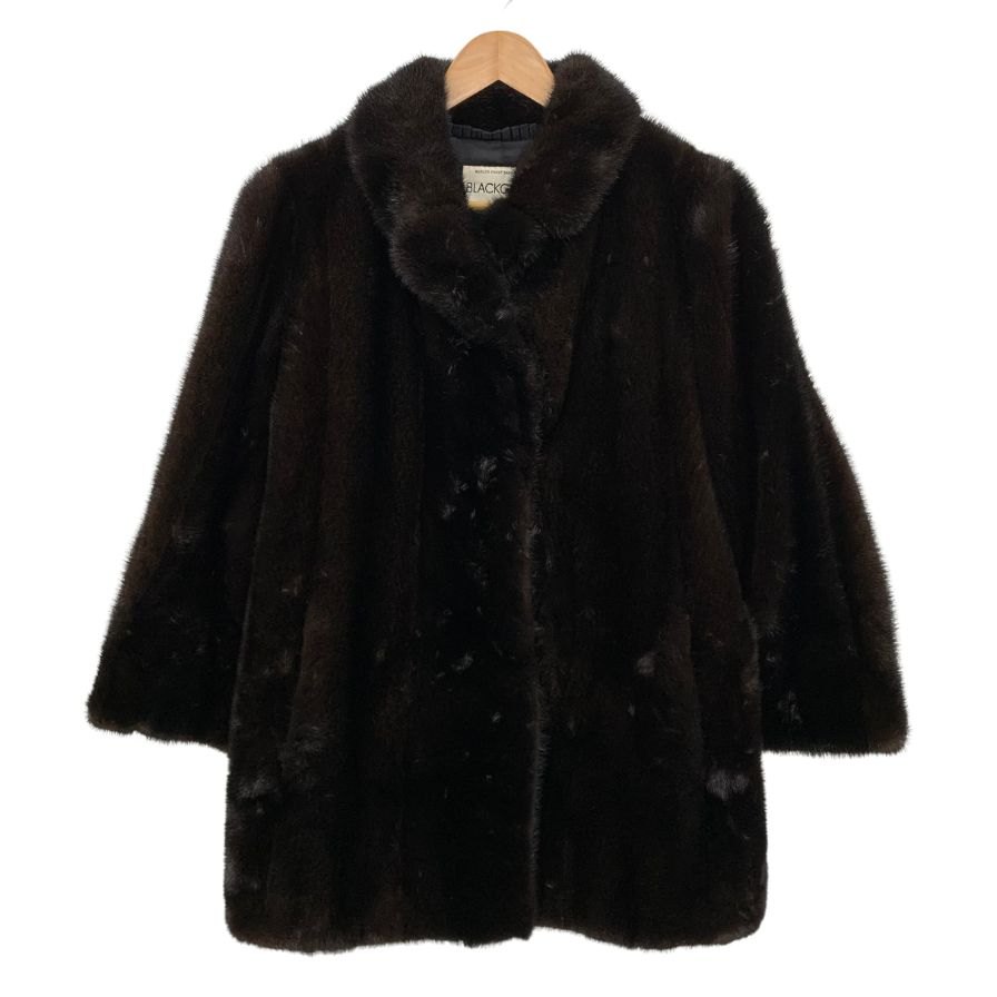 未使用保管 最高級✨GRES BLACKGLAMA 毛皮コート　ミンク　13 Yahoo!オークション -「ミンクブラックグラマ」の落札相場・落札価格