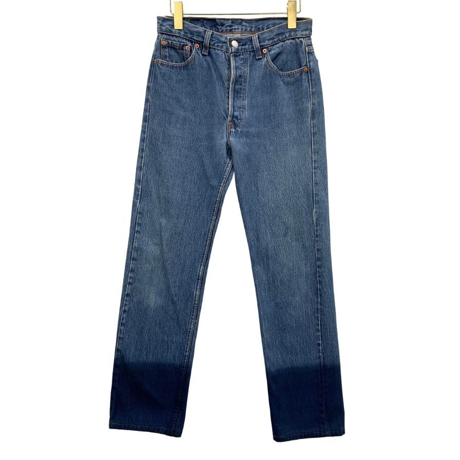 リーバイス デニム 501 90年代 USA製 ボタン裏501 裾グラデーション インディゴ メンズ サイズ W30 L32 LEVI&rsquo;S 【AFB24】【中古】｜ストックラボ
