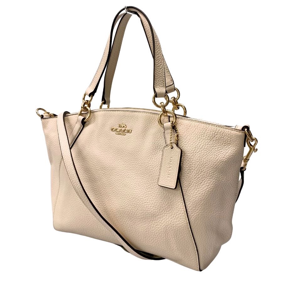 【美品】COACH レザーハンドバッグ　ホワイト8A09 楽天市場】コーチ COACH ハンドバッグ トートバッグ 8A09 レザー