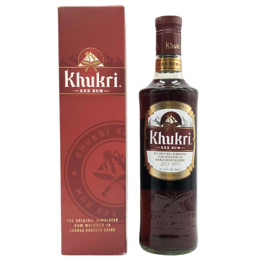 楽天市場】ネパール ククリ ラム 750ｍｌ（Khukri Rum）NEPAL  ※ククリラムですが横倒しにすると液漏れする恐れがありますので保存の際は立てて保存をお願い致します【楽ギフト包装・のし】 : あきさ