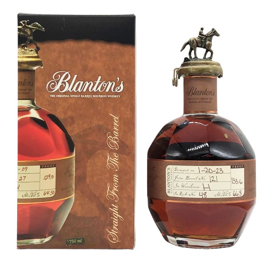 薄*子様 新品 未開栓　Blanton's ブラントン シングルバレル バーボン Amazon.co.jp: 未開栓石原裕次郎ボトル ブラントン シングル