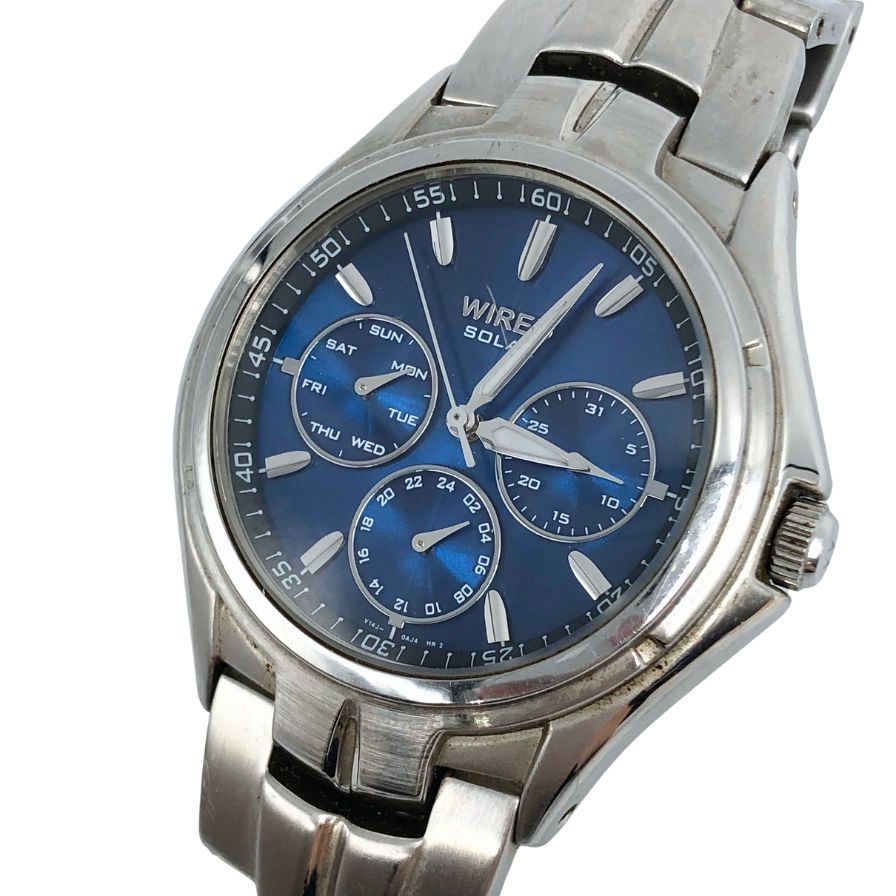 美品✨Wired VD57-KND0 クロノグラフ✨稼働品✨ 楽天市場】SEIKO【セイコー】 VD57-KND0 WIRED ワイアード