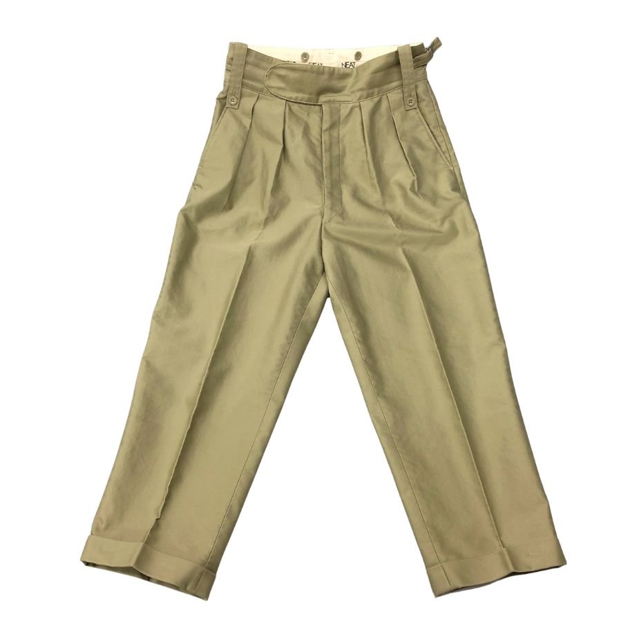 楽天市場】NEAT ニート パンツ サイズ:50 ツータック コットン ピケ