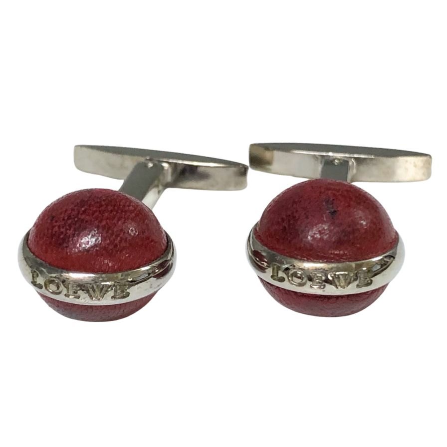 楽天市場】ロエベ LOEWE カフス ロゴ ゴールド SV925 カフス