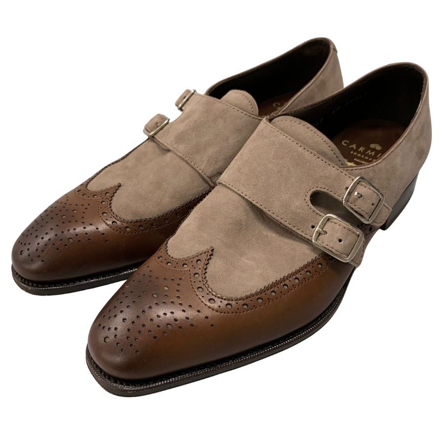 楽天市場】Carmina【カルミナ】 リアルクロコダイル ダブルモンク