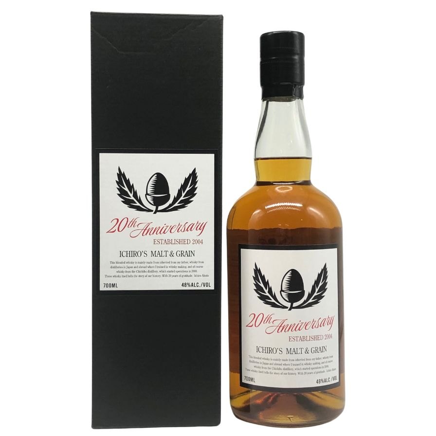 イチローズモルト　ファイナルヴィンテージオブ羽生　2000〜2008 空ビン イチローズモルト 羽生15年 ファイナルビンテージ・オブ