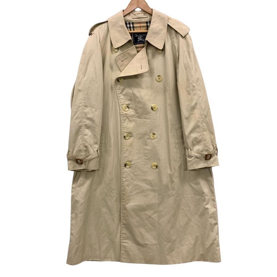 再値下【美品・希少】Burberrysトレンチコート　イギリス製　MARUZEN BURBERRYS バーバリーズ 丸善(MARUZEN)ダブルネーム 70s 80s バルマ