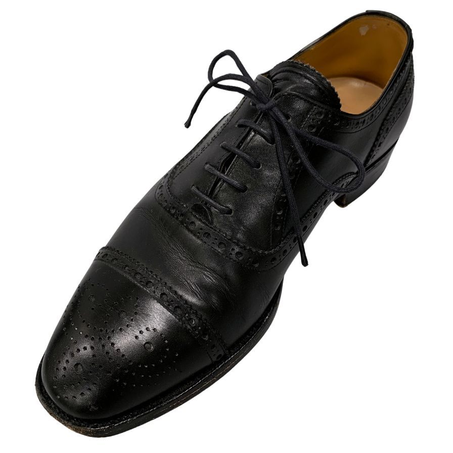 楽天市場】三陽山長 Q7435 R309ラスト レザーパンチドキャップトゥ