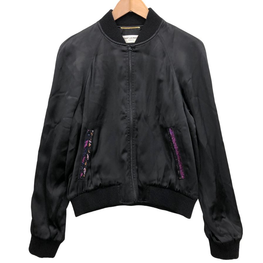 楽天市場】SAINT LAURENT PARIS 2019SS Beaded Teddy Jacket