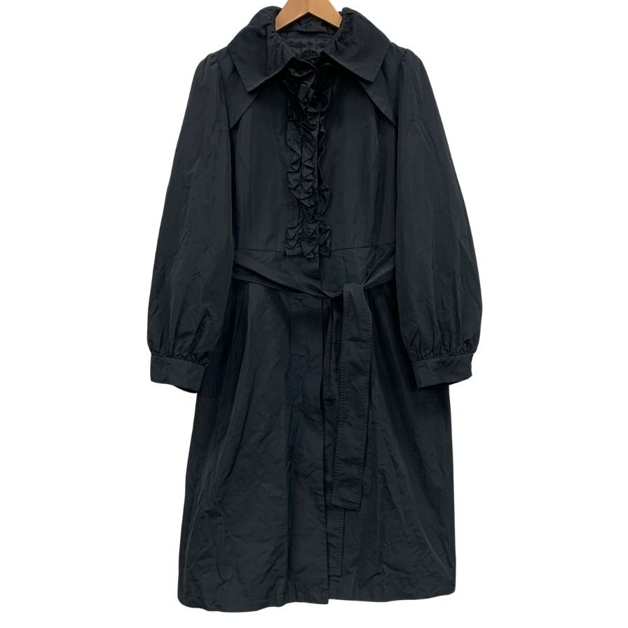 楽天市場】トゥービーシック ライナー付きフリルトレンチコート/40