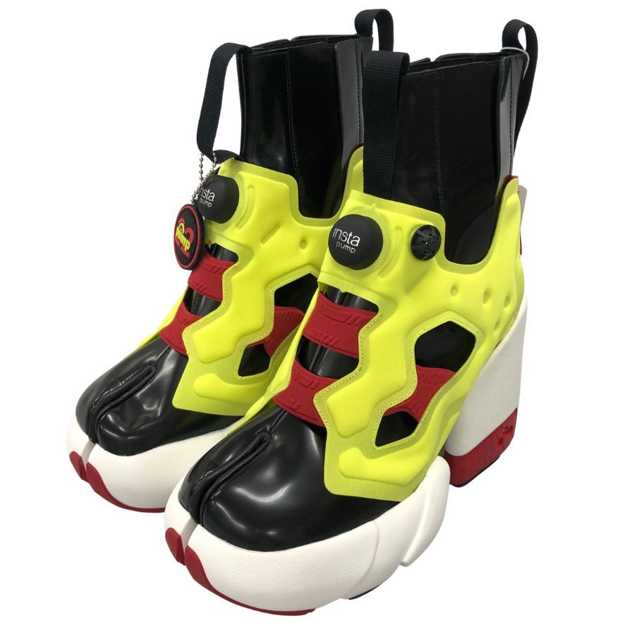 メゾンマルジェラ リーボック スニーカー Tabi Instapump Fury Hi S34WU0023 イエロー系 レディース サイズ36 Maison Margiela Reebok 約22.5cm【AFD5】【中古】|ストックラボ
