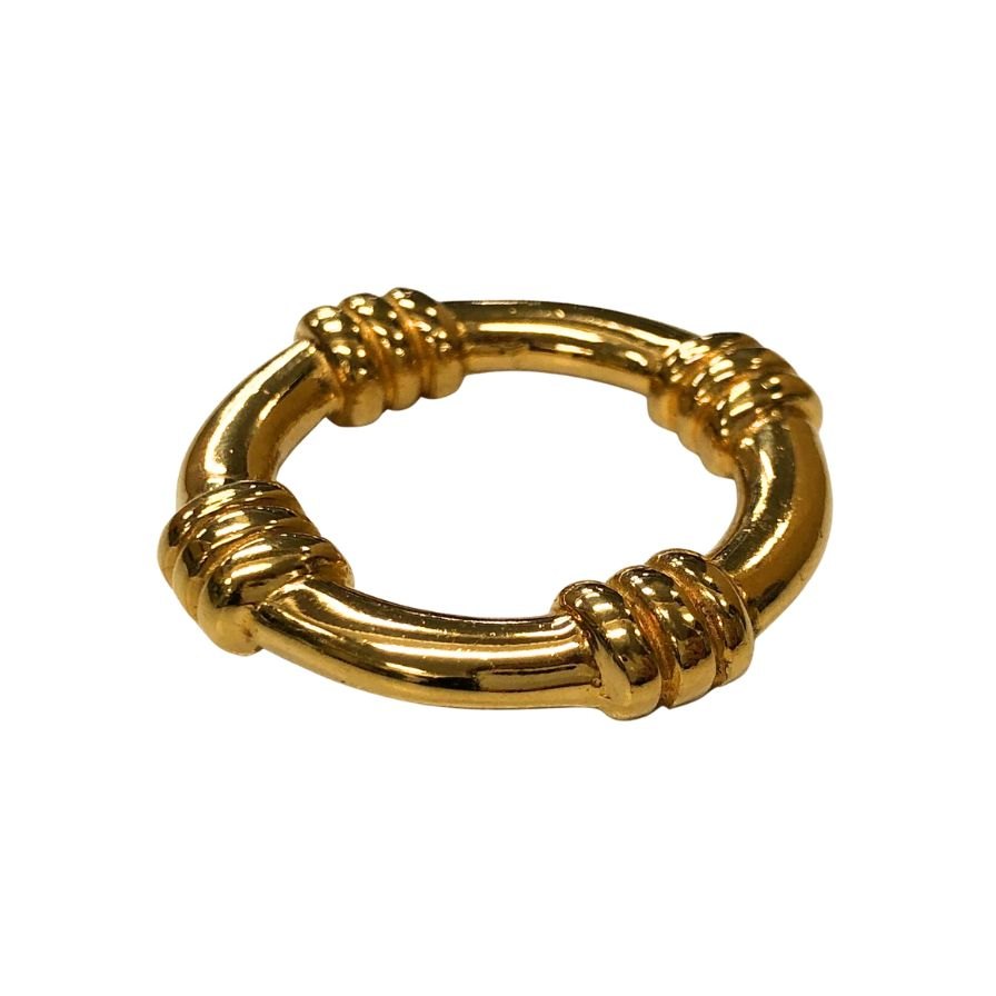 楽天市場】エルメス HERMES ブーエ スカーフ リング 留め ゴールド GP