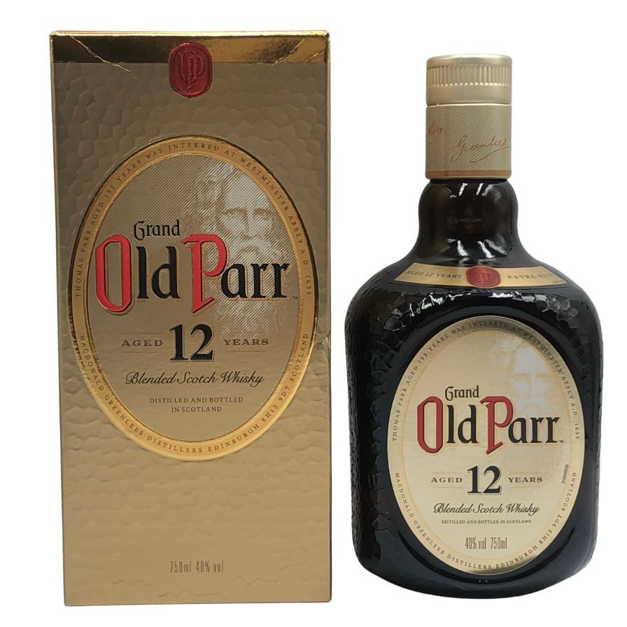 Old Parr 12年スコッチウイスキー　特級従価 43% 楽天市場】【未開封】Grand Old Parr オールドパー 12年 750ml